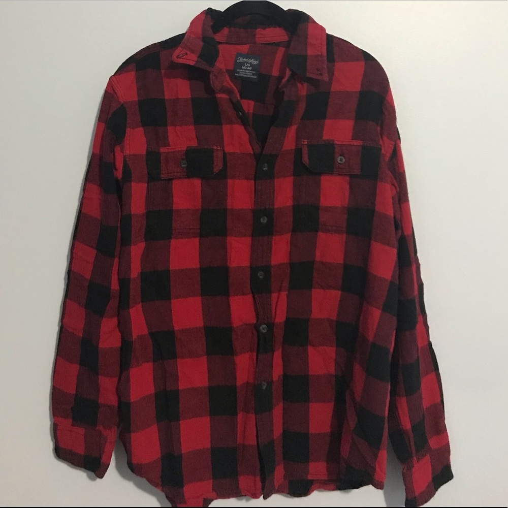 Faded Glory Large Flannel